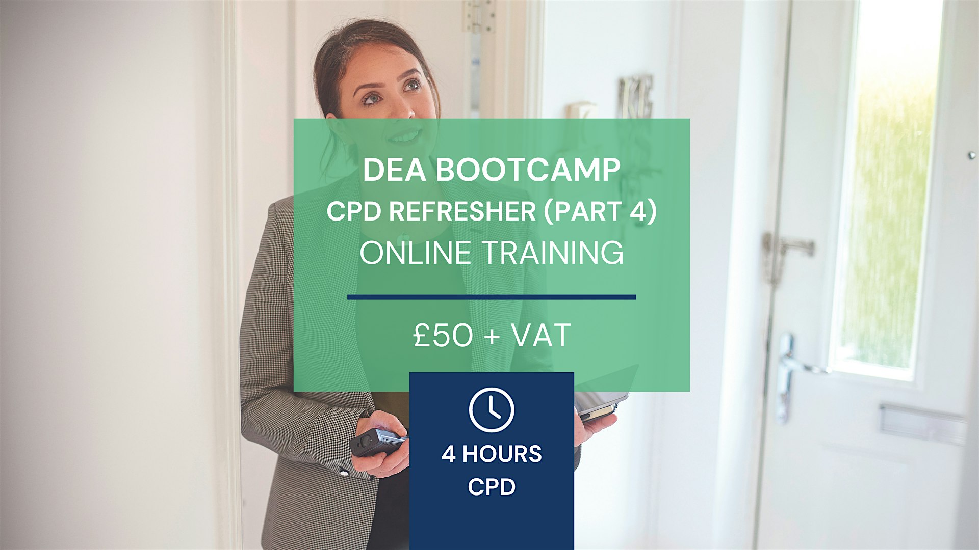 Online DEA Bootcamp 1 – CPD Refresher (4 hours)