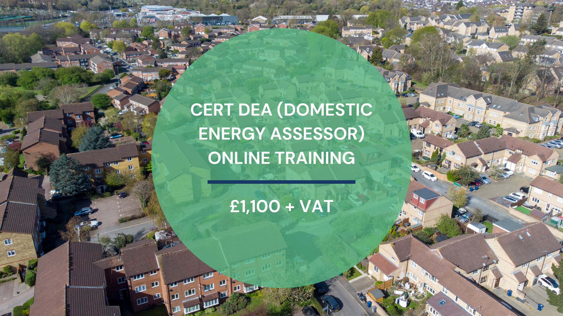 ONLINE Cert Domestic Energy Assessor (DEA) Course (5 days)