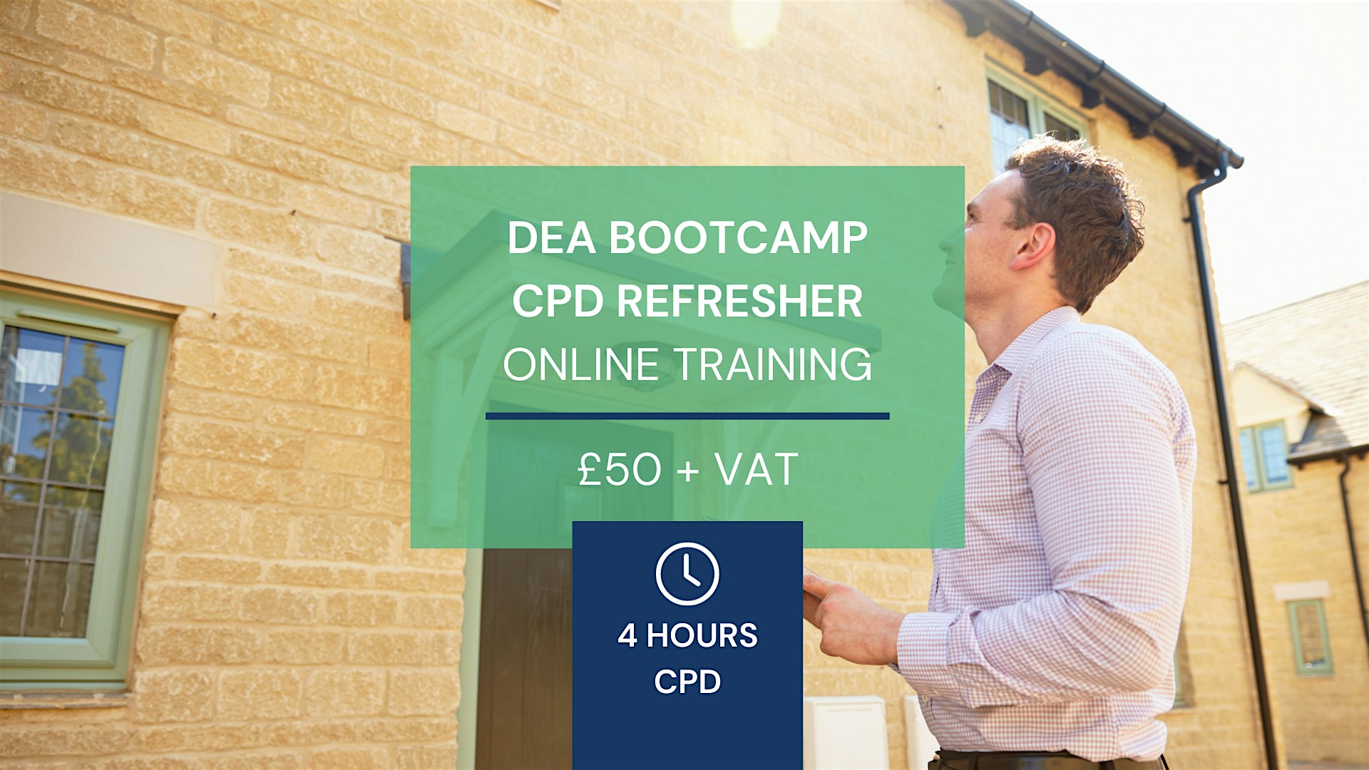 Online DEA Bootcamp  CPD Refresher – Ageing properties (4 hours)